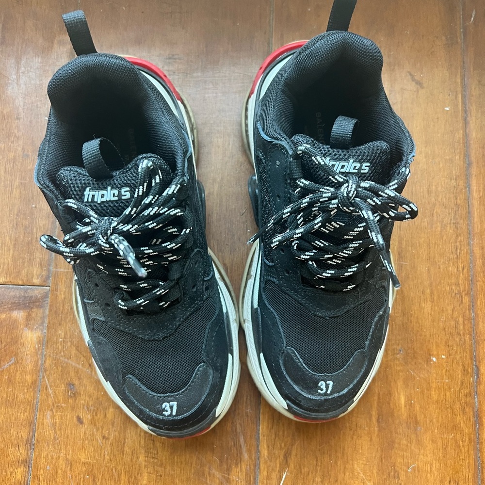 Women's Black Balenciaga Sneakers